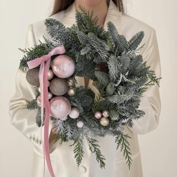 Новогодний венок «Красота»