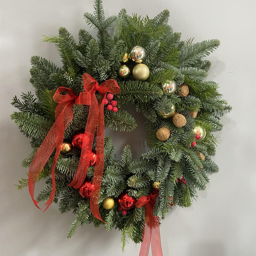 Новогодний венок "Прелесть"