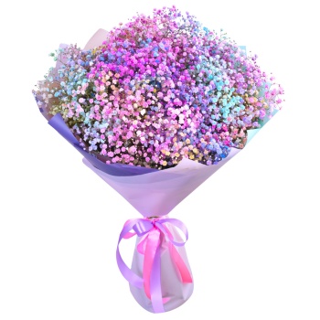 15 разноцветных гипсофил