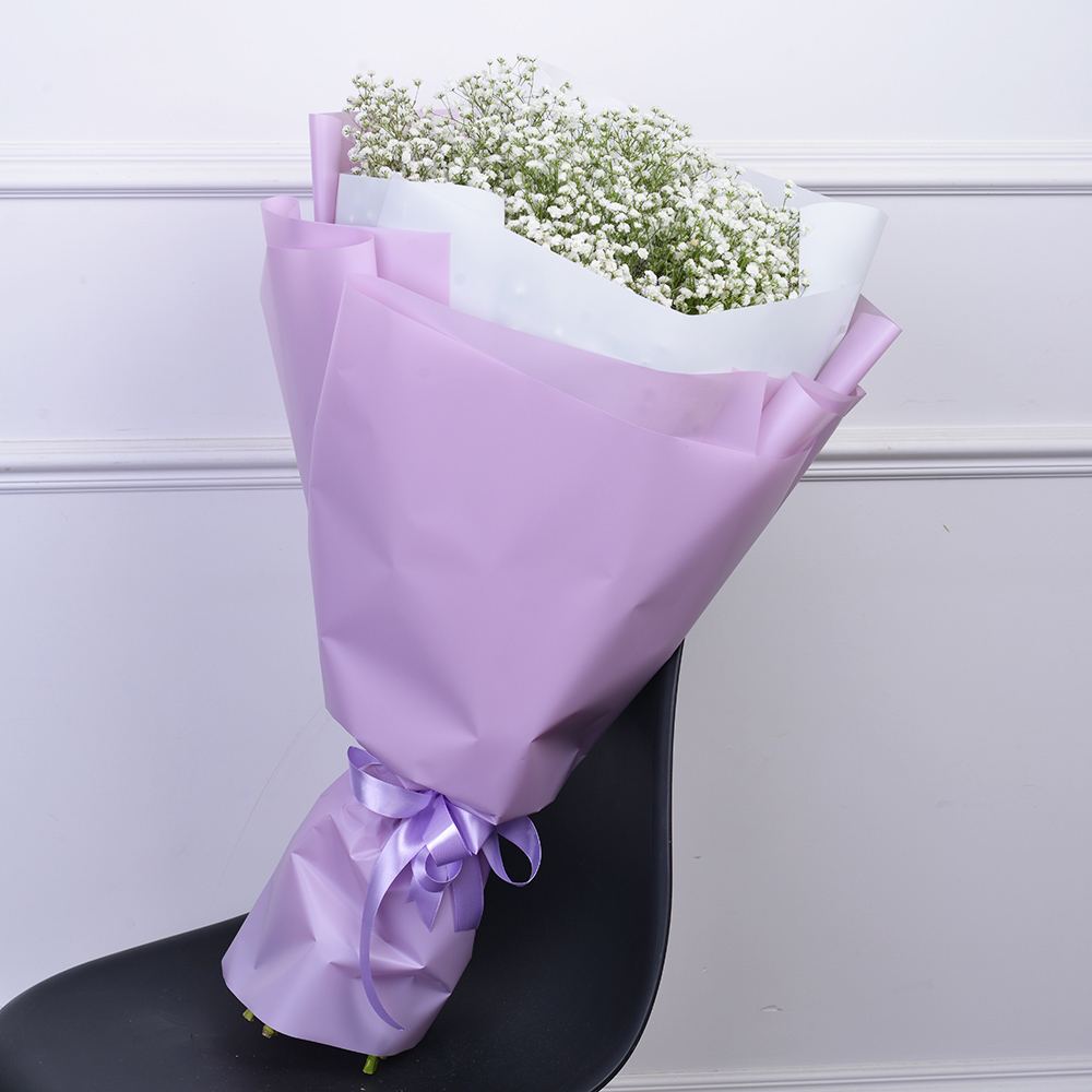 11 белых гипсофил