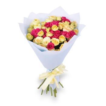 15 кустовых роз